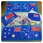 We learnt all about Australia and made some Australian flags to celebrate Australia Day