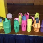 Celebrating Chinese New Year by making Lanterns