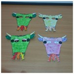 Our scary Dragon Masks