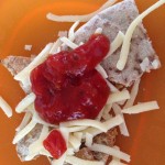 Our Salsa and Nachos were tasty!