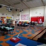 All ready for our move into the hall