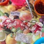 Our fruit sushi was delicious