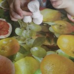 Making a marshmallow tower