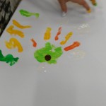 A lovely handprint leaf