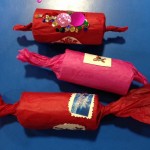 Our Crackers ready to pull on Christmas day