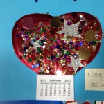 Our calendars all ready for the New Year
