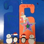 Christmassy door hangers