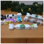Homemade Christmas Crackers ready to pull on Christmas day