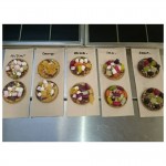 We created some sweet pizzas on our cooking day