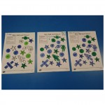 To practice our number skills we played a space colouring numbers game