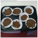 With our EYFS children learning all about the farm in school we thought we would make some edible cow pat cakes