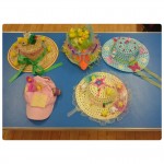 Our bonnets for our parade
