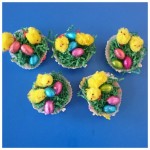 look at the wonderful Easter nests we created