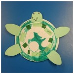 Our EYFS children are learning all about creatures under the sea and so we decided to make our own sea turtles
