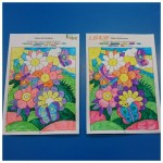 We enjoyed colouring in these lovely spring pictures