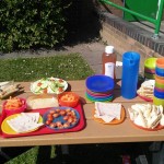We had a lovely picnic in the sun
