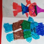 one of our children worked hard on making this card for their dad