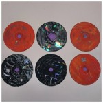 We had fun doing these scratch art decorations for Halloween