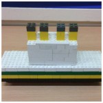 one of our children had fun building the Titanic out of Lego