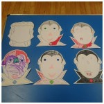 We also did some Halloween monster faces
