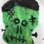 Getting into the Halloween spirit at Chadsmead by making some scary masks