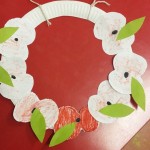 We also made these wonderful poppy wreaths