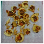 mmmm cheese and tomato swirls