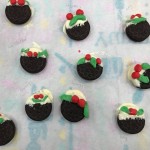 Look how effective our Christmas pudding cookies look