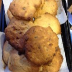 Our gigantic Chocolate chip cookies!