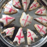 And we made some lovely Shield biscuits to celebrate St Georges Day