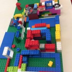 a wonderful lego creation by one of the children