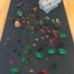 the children made a wonderful dinosaur land