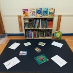 our book corner ready for fairy tale week