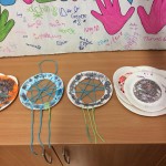 Our wonderful paper plate dreamcatchers