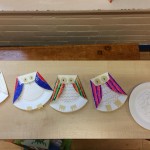 We made some very cute looking paper plate owls
