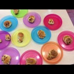 We made some cute looking bread hedgehogs