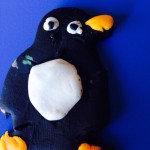 Playdough penguin