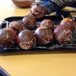 chocolate apples