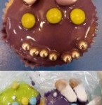 As part of space week we made some alien cupcakes