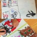 2 of our children got creative and made their own comic book