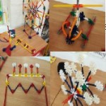 The children have really enjoyed following knex instructions