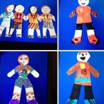 We created our own footballers