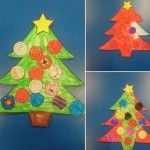we had fun designing our own Christmas trees