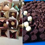 Our boxes filled with the lovely treats for Mothers Day