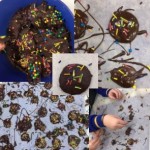 We got messy making these firework jazzies for Diwali