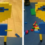 More Lego building, this time a minion