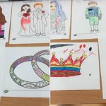 and had fun doing some royal wedding themed colouring