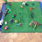Some of our children built a Jurassic world