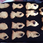 We also made some lovely tasty fish shaped biscuits