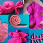 we decided to make all sorts of bugs out of the playdough